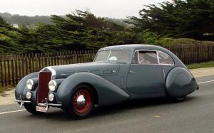 Delage D8 120 Coupe by Pourtout 1938 года